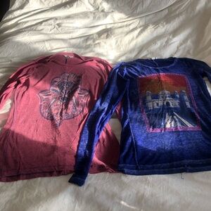 A pair of Lucy brand sweatshirt, NWOT, xs and s